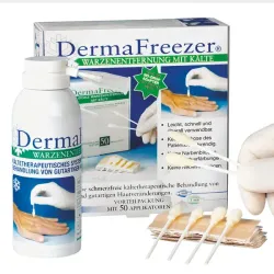 Dermafreezer applicators, 25 x rond, 25 x spits